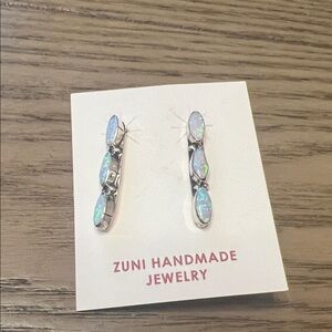 Zuni Opal Postback Earrings